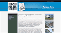 Desktop Screenshot of koeb-schlosserei.at